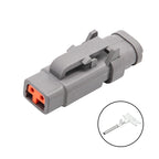 Automotive connector DTM06-2S-E007 waterproof connector DTM04-12PA-E007 male Female high cover plug DTM06-6S-E007