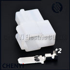 2 Pin male or female Automotive Connector 6.3 mm Series Plug with Pins For Car DJ7022A-6.3-11 6070-2471 6070-2481