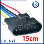 6 Pin waterproof auto connectors wire harness plug male or female E-2162-000 accelerator pedal connector For Ford Fiesta TDCI