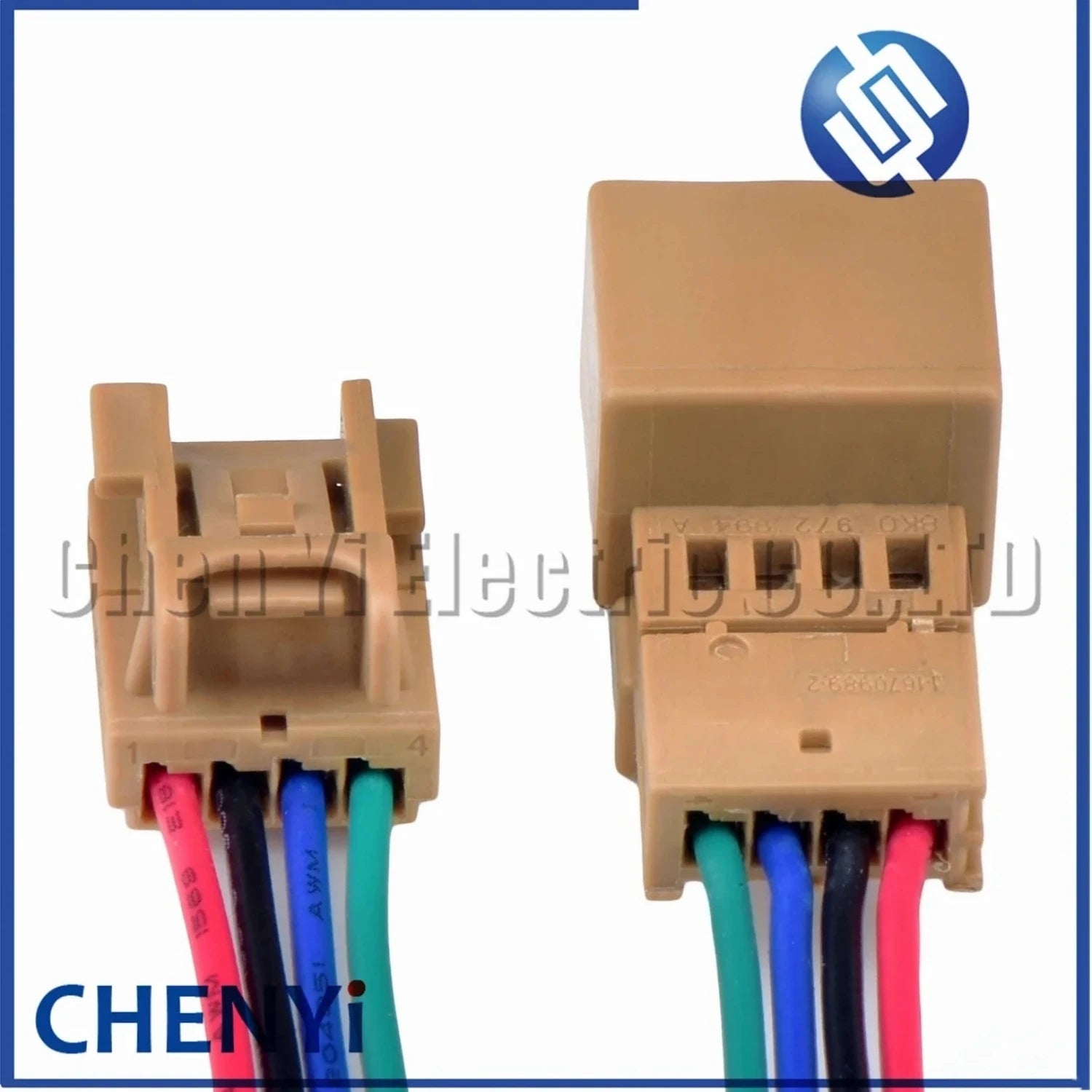 4 Pin Automotive Window regulator switch connector Tail light plug 1670988-2 1-1670889-2 8K0973754A 8K0972994A
