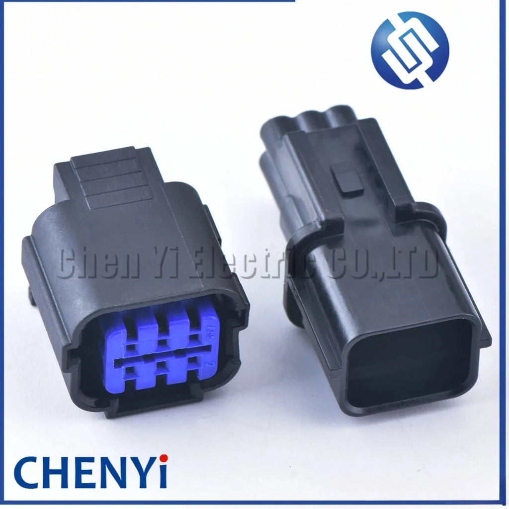 6 Pin Auto Waterproof Socket Car taillights Wire Harness Connector Front bumper radar plug HP281-06020 HP285-06021 HP291-06040