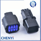 6 Pin Auto Waterproof Socket Car taillights Wire Harness Connector Front bumper radar plug HP281-06020 HP285-06021 HP291-06040