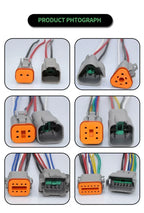 5 Sets Deutsch DT Connector with 15cm Wiring Harness DT06-2S/DT04-2P 2P 3P 4P 6P 8P 12P Waterproof Electrical Connector