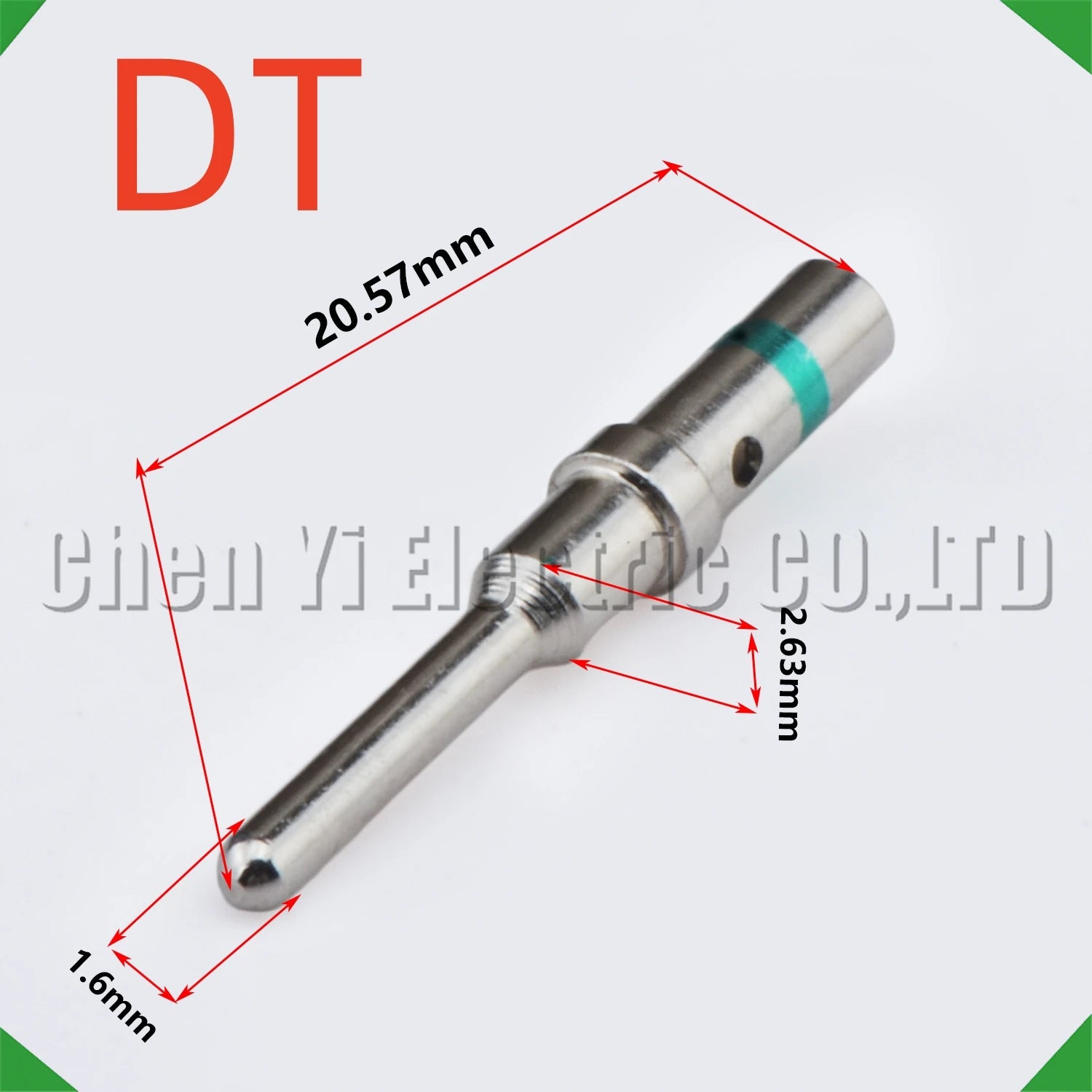 20 Pcs 1.5 mm Male or Female wire Crimp Pins For 0460-215-1631 0462-209-1631 0460-215-1...