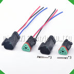 3-pin connector connector series connector waterproof socket deutsch engineering vehicle