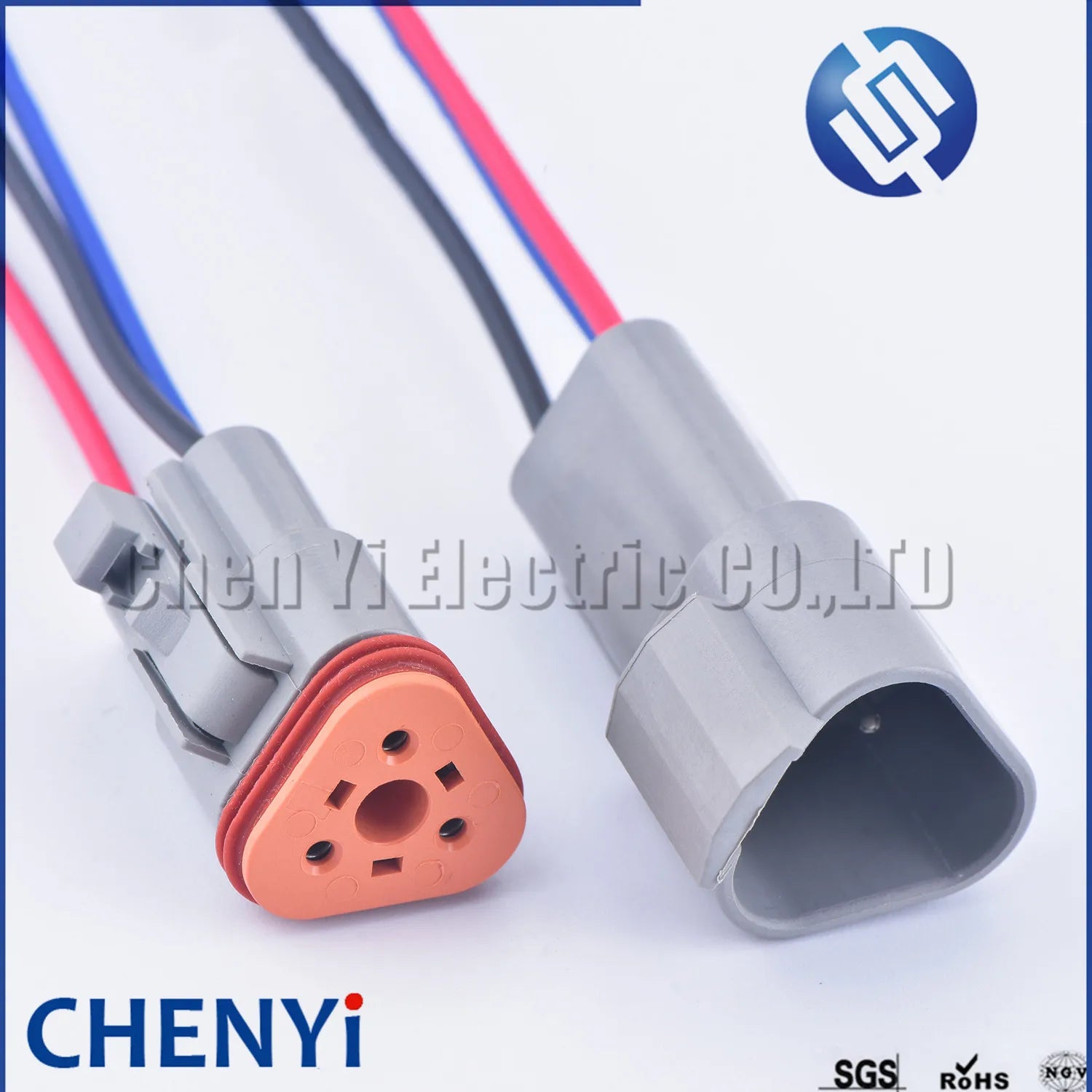 DT 2 3 4 6 8 12 Pin Automotive Sealed Electric Plug male female Waterproof Connector Wire Harness DT06-2S DT04-2P For Deutsch