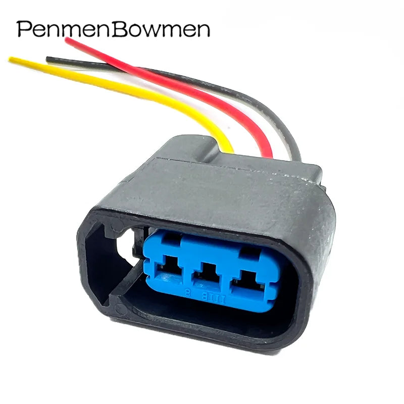 1 Set 3 Pin Car Ignition Coils Electrical Cable Connectors Waterproof Female Wire Harness Plug for Honda CRV 6189-0728