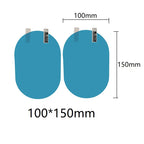 2pcs Rainproof Film Sticker Car Rearview Mirror protective Rain Proof Anti Fog Waterproof Sticker Car Window Transparent Sticker