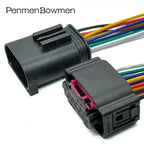 1 Set 12 Pin Car Lane Assist LCA Steering Reversing Radar Electrical Cable Connectors Wire Harness Plug 1534151-1 1534152-1