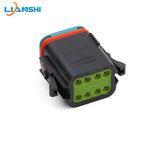 AT06-6S-RD01 Automotive Waterproof 6-Pin Plug with Small Hole Diameter Sealing Plug Connector Sheath and Terminal