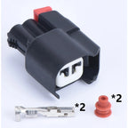2 Pin male or female auto waterproof connector Fuel injector front wheel ABS sensor plug for Ford Buick Chevrolet EV6