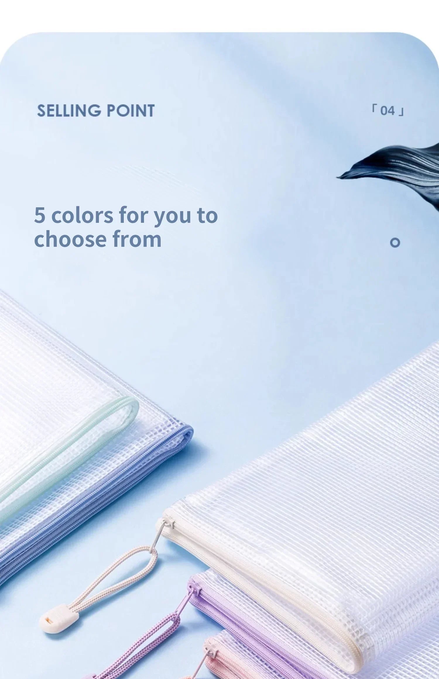 5/10/20pcs Mesh Zipper Bag Jigsaw Bag Zipper Bag for Organizing Classroom Organization Plastic Zipper Bag A4 Size Board Gam Amag