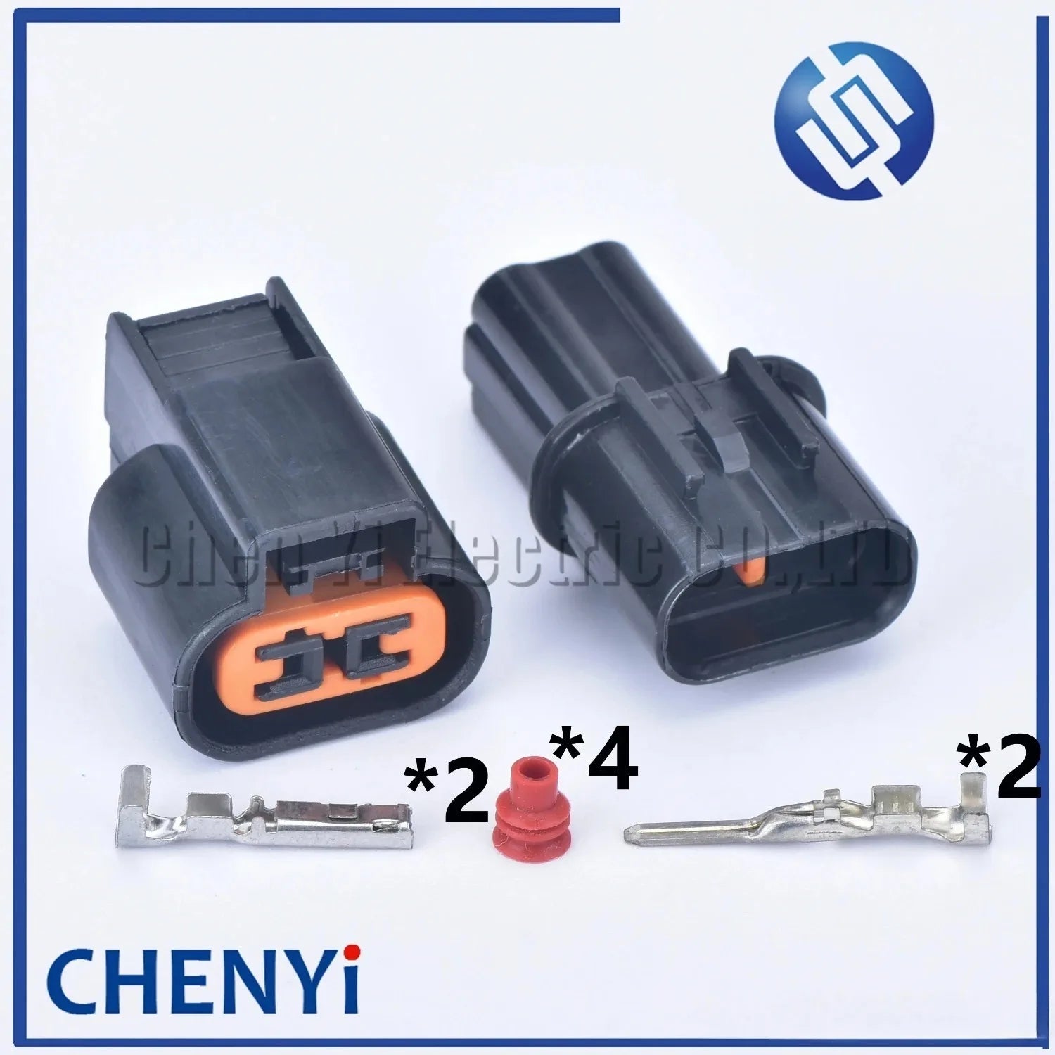 2 Pin 2.2 male or female Headlight plug Fog Lamp Automotive Connector PB625-02027 PB621-02020 For Hyundai-Kia