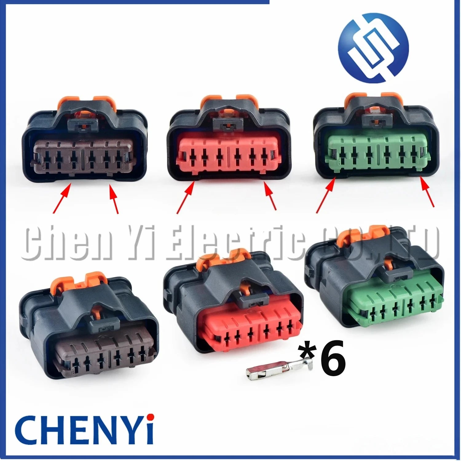 6 Pin Auto Ignition Coil connector Car Throttle Valve Plug F843700 F743700 F943700 For Peugeot 301 308 408 Citroen C3 C4 Elysee