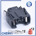 1 set 2 pin car waterproof female car waterproof harness protection housing fuel Injector auto connector For EV1 efi series