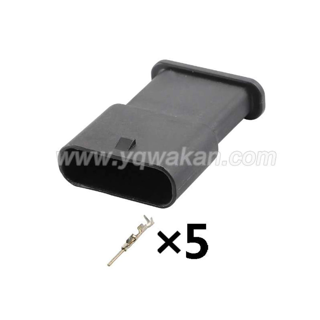 5Pin Connector Waterproof 1.2mm Male Female Connector Automotive Wire Harness Cable Socket for Benz BMW VW 872860541 872-860-541