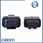 16 Pin Car bumper radar sensor connector Trailer power harness socket plug 2304884-1 2404880-1 2304887-1 2404884-1 521194A