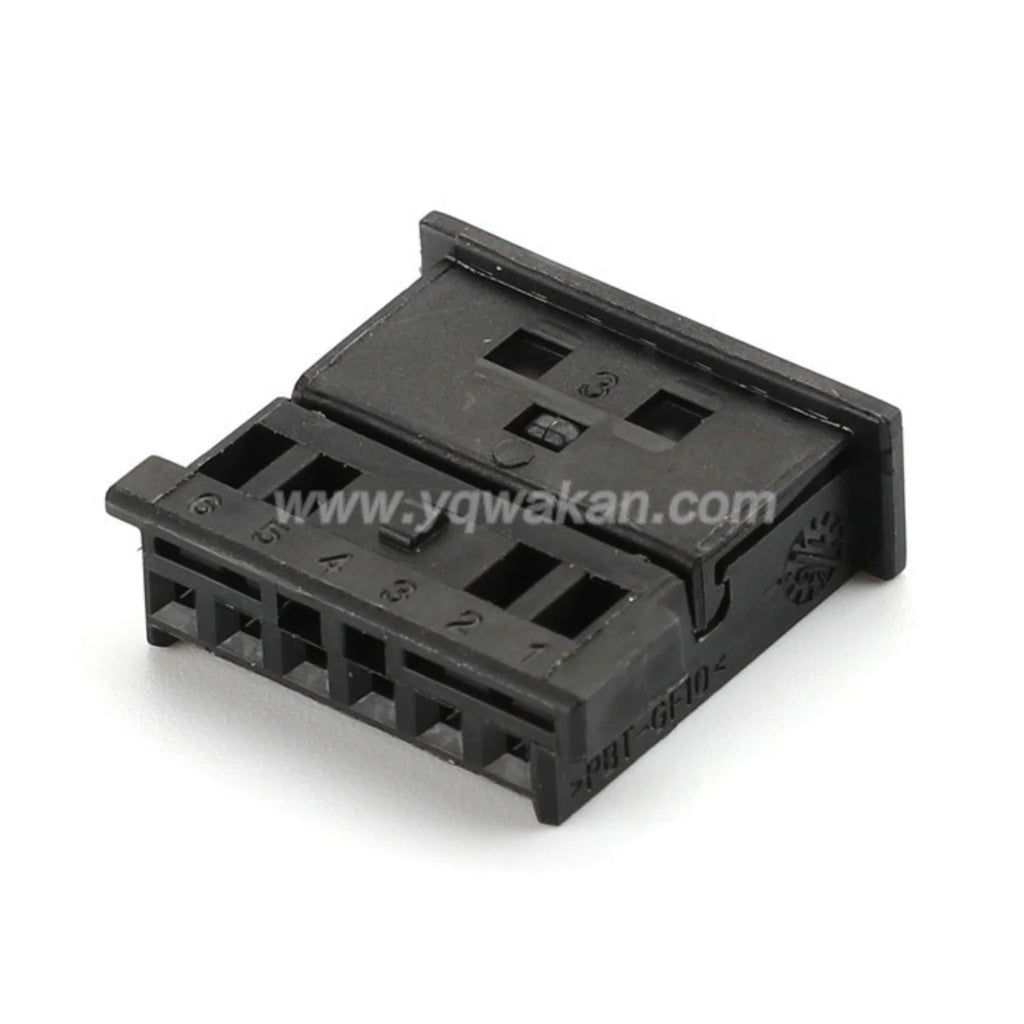6 Pin Unsealed 0.6mm Male Female Connectors Trunk License Plate Light  Steering wheel plug For VW BMW 1-1703874-1 1-1241370-3