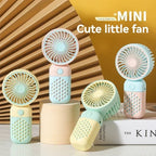 Motorcycle Portable Mini Fan Handheld Fan Lightweight Handy Fan Pocket Size Low Noise Small Electric Student Gift Outdoor Amagi