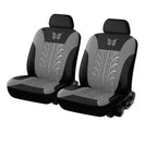 Car Seat Covers Set Universal Fit Most Cars with Butterfly Pattern Tire Track Detail Styling Protector Covers for the Car Amagi