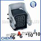 16 Pin Automotive waterproof connector Car Automotive headlight engine front bumper assembly harness Plug 1743350-2 1743354-2