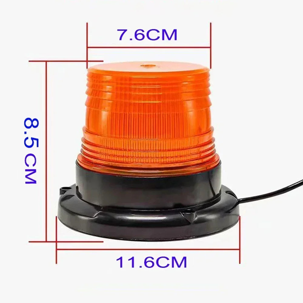12V Car Strobe Light Emergency Mounted Vehicle Car LED Strobe Warning Light Police Flashing Lights Led Emergency Lights Amagi