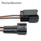 1 Set 2 Pin Car Dashboard Midrange Center Speaker Ignition Coil Electrical Cable Connectors Wire Harness Plug For Ford 7283-8220