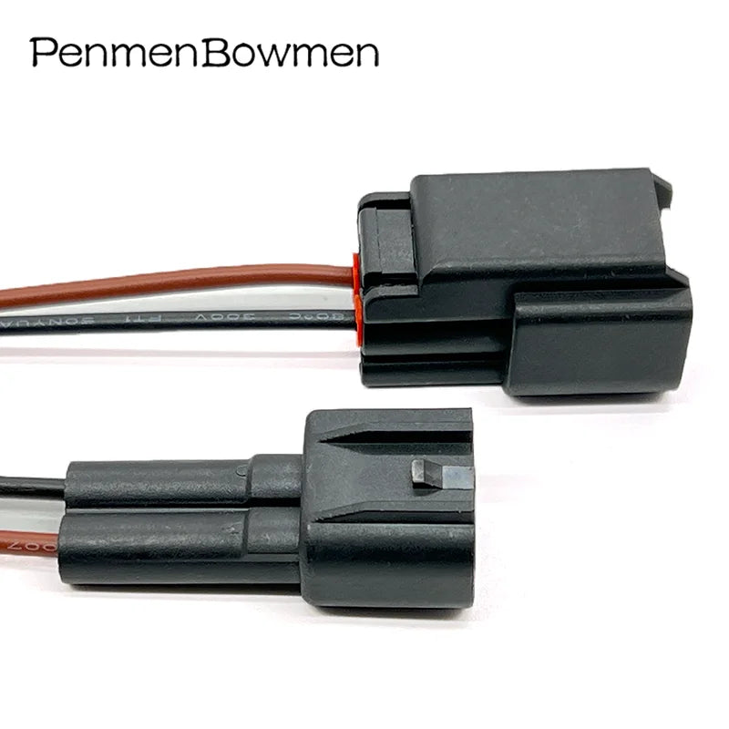 1 Set 2 Pin Car Dashboard Midrange Center Speaker Ignition Coil Electrical Cable Connectors Wire Harness Plug For Ford 7283-8220
