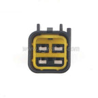 4 Pin Connector 2.3mm Male Female Connector Automotive Wiring Harness PCB Electrical Cable Socket FWY-C-4M-B FW-C-4F-B