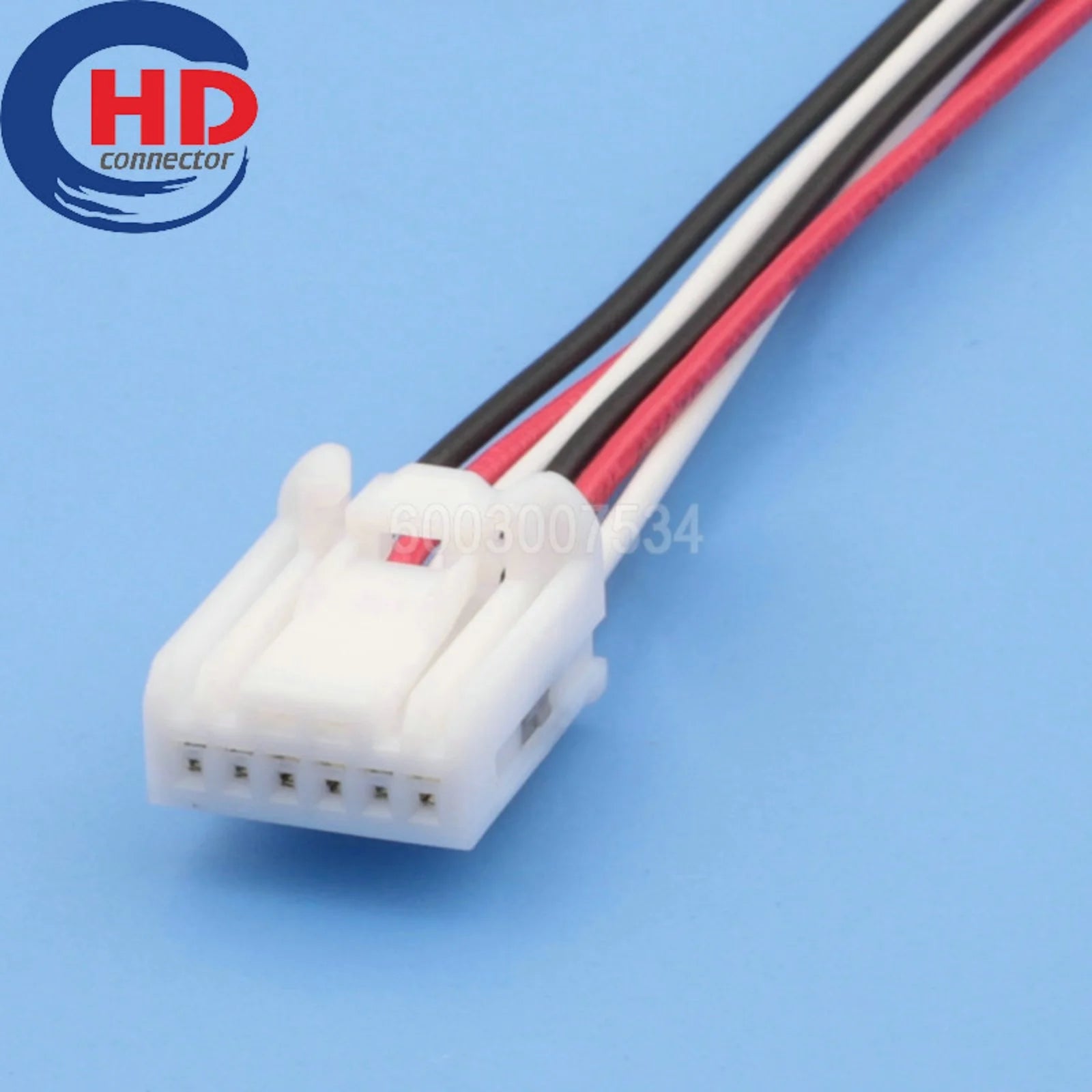 6 Pin Connector Unsealed 0.7mm Series Female Connectors Cable Plug Motorcycle Electrical Harnesses Wiring Harness