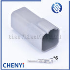 6 Pin Automotive Waterproof Connector Wire harness plug DT06-6S DT04-6P DT04-6P-L012 DT15-6P DT13-6P For Deutsch DT series