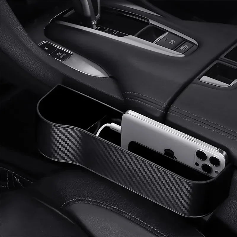 Car Seat Organizer Crevice Storage Box Multifunction Gap Slit Filler Holder For Wallet Phone Slit Pocket Cars Accessories Tools