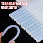 1-30PCS Transparent Hot Melt Glue Stick Strong Adhesive DIY Handmade Glue Stick Car Repair High Viscosity Hot Melt Glues Sticks