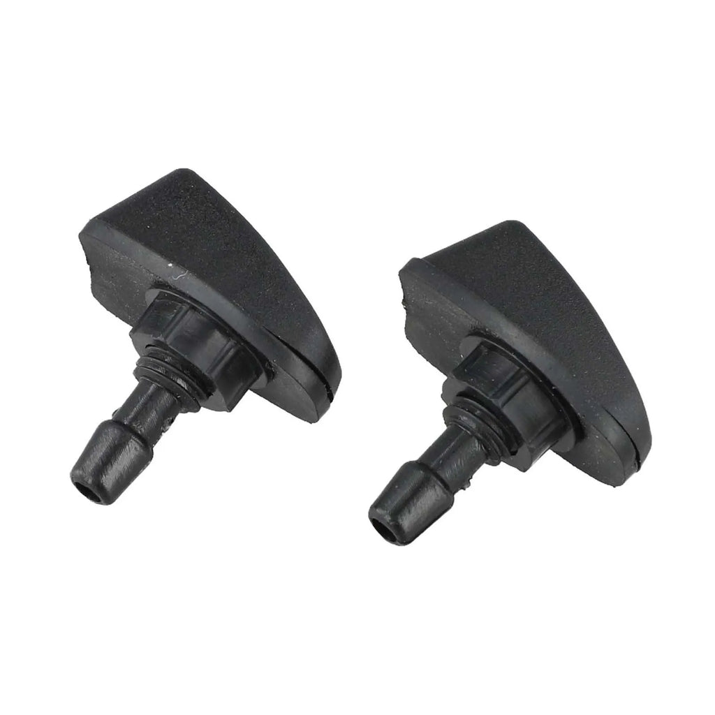 2Pcs Car Front Windshield Wiper Nozzle Car Fan-shaped Mist Windscreen Washer Water Spray Jets Nozzles Accessories
