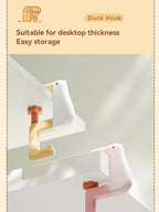 Thinking Duck Schoolbag Hook Free Punch Bag Hook Desk Side Hanging Backpack Magic Storage Hook Amagi