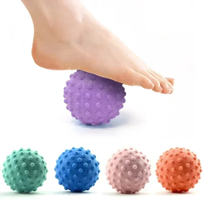 Fascia Ball Raised Point Massage TPR Posture Master Yoga Ball Waist and Back Foot Massage Ball Amagi