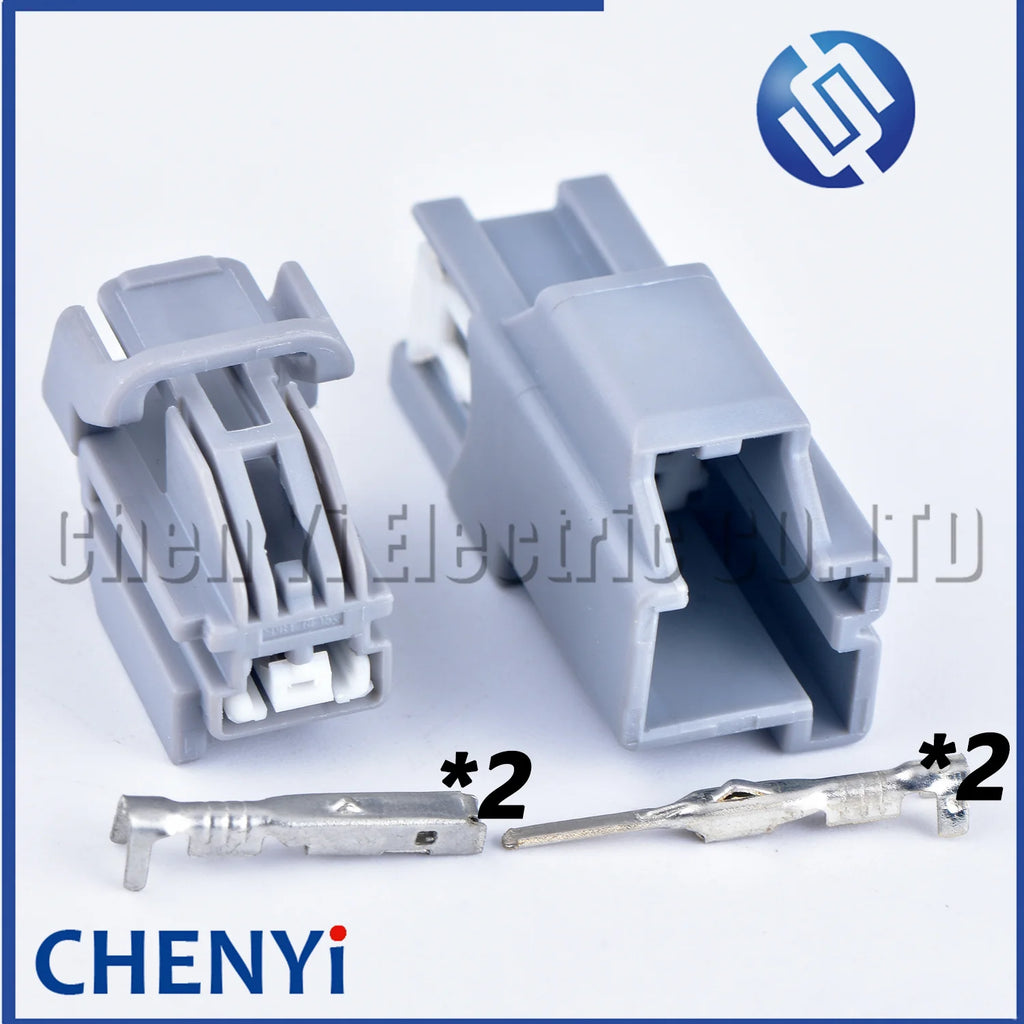 1 set 2 Pin male female Automotive connector Plug Wire Harness Socket 7282-6443-40 7283-6443-40 For Chevrolet Cadillac Buick