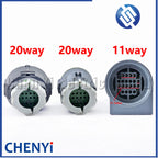 20 Pin female 11 Pin male Auto Urea Pump Plug 13603422 13603408 For Transmission GM LS1 LS6 perkins 1300 injector Connector