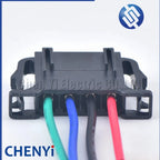 4 Pin Automotive Door Woofer Plug Brake Light Tail Lamp Connector Wire harness Plug 4D0972704 4D0 972 704