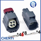 4 Pin Auto Inlet pressure sensor connector car Speed sensor Wire harness Plug 7282-5543-10 7283-5543-10 For Ford Volvo Mazda