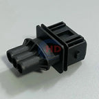 3 Way JPT Sensor Receptacle Connector Kit, black