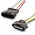 5 Pin Connector Waterproof 2.2mm Male Female Connector Automobile Wiring Harness Cable Socket for Toyota 2JZ-GTE MAF MG640945-5