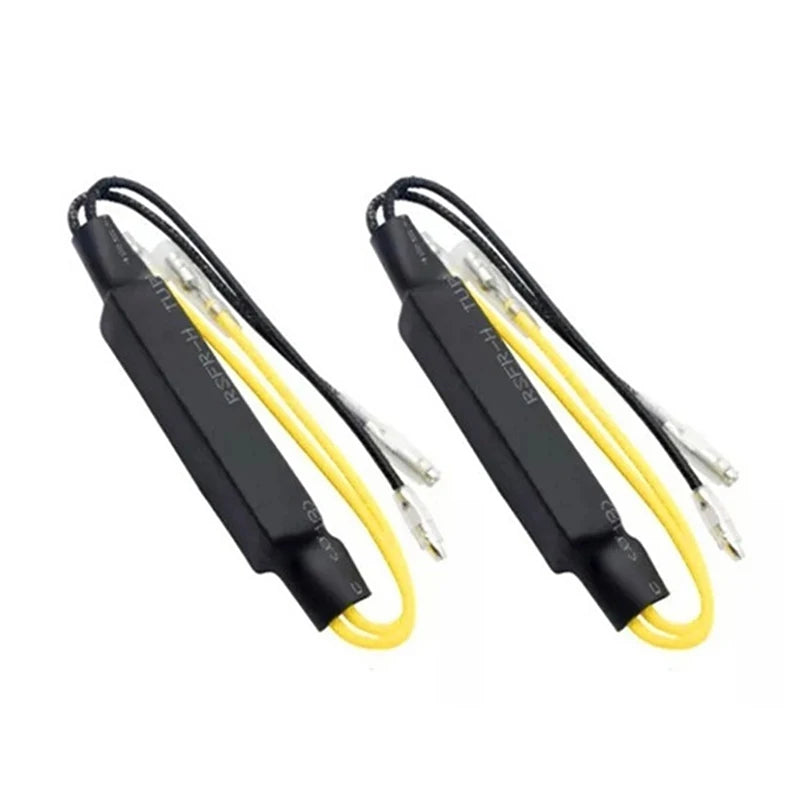 12V 21W Fault For Motorcycle Flashing Turn Lights LED Load Resistor Light Blinker Error Repair Lamp Malfunction Eliminator
