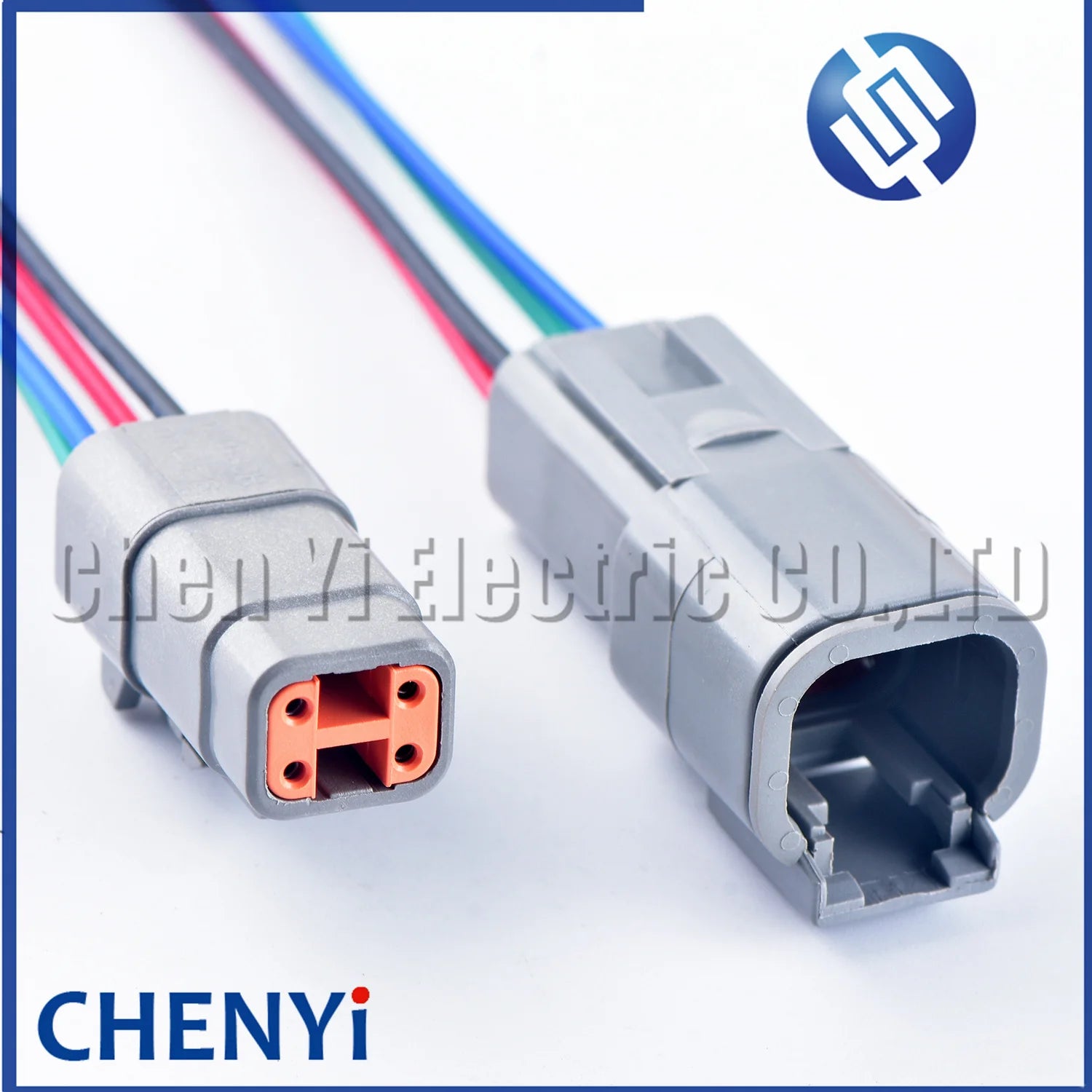 4 DTM06-4S DTM04-4P Automotive waterproof connector Sealed Wire Harness Plug with 15cm wires For Deutsch DTM series
