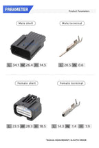 7283-4038-30/7282-4038-30 for automotive radar connector DJ7128K-0.6-11/21