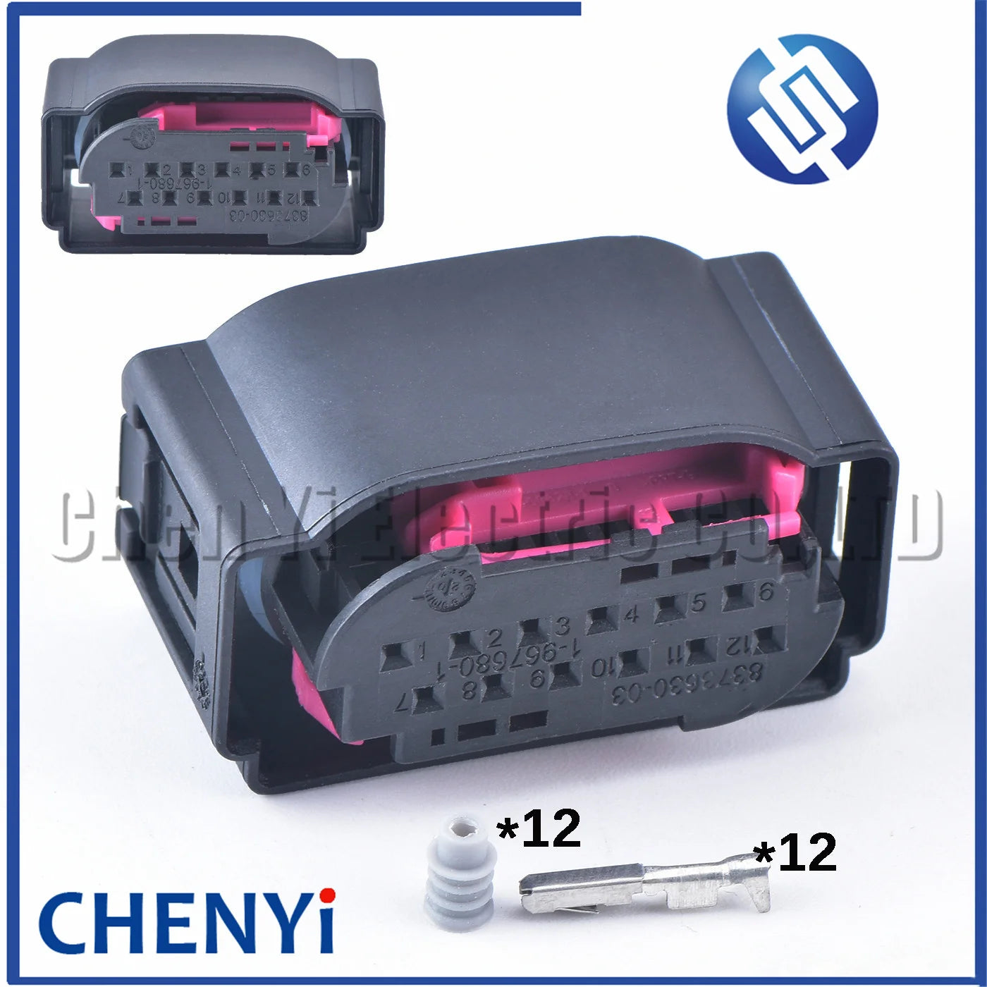 12 Pin Auto Lane Assist LCA steering sensor reversing radar plug 1-967680-1 4E0 972 713 8373630-03 1534151-1 1534152-1