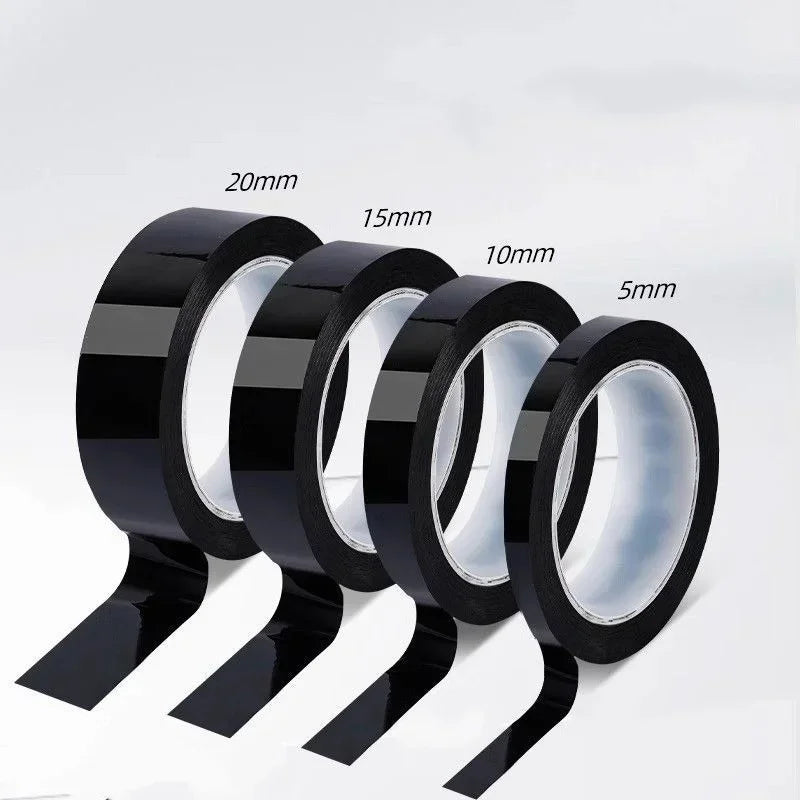 PVC Car Edge Protector Sticker Universal Fit for Automotive Window Trim and Side Molding DIY Bodywork Decoration Black Line Tape
