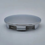 4pcs 70mm Car Black / Silver Universal Car Wheel Hub Center Cap Cover Wheel Hub Center Badges Fit For RM Rims Type
