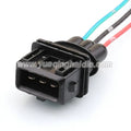 3 Way JPT Sensor Receptacle Connector Kit, black