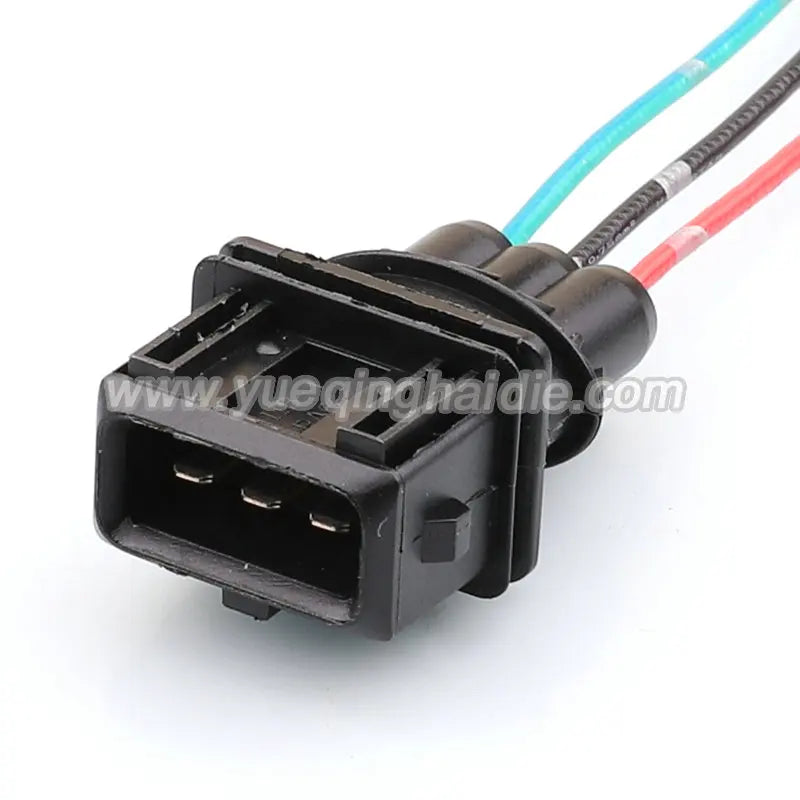 3 Way JPT Sensor Receptacle Connector Kit, black